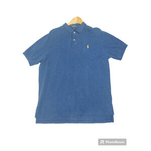 Polo Ralph Lauren Blue and Yellow Polo Sz XL